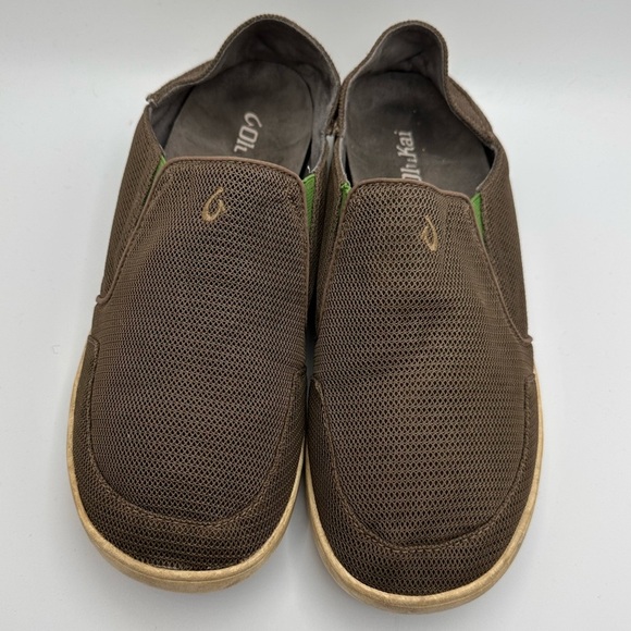 Olukai Men’s Nohea Mesh Slip On Sneakers Size 10 Gray - Picture 4 of 8